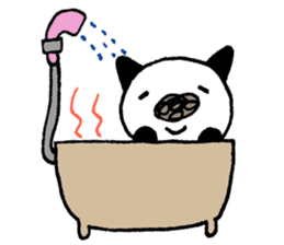 mokumoku cat sticker #1088169