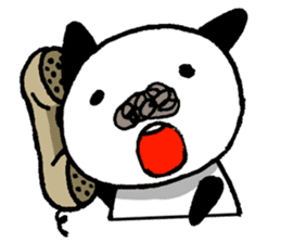 mokumoku cat sticker #1088175