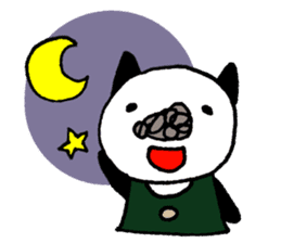 mokumoku cat sticker #1088179