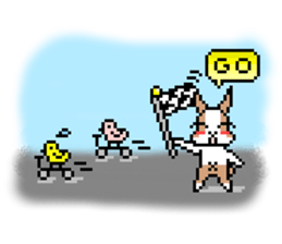 MOMO rabbit's daily life sticker #1088350