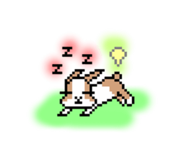 MOMO rabbit's daily life sticker #1088354