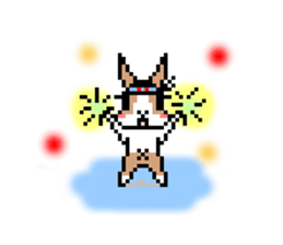 MOMO rabbit's daily life sticker #1088357