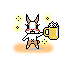 MOMO rabbit's daily life sticker #1088358