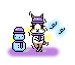 MOMO rabbit's daily life sticker #1088360