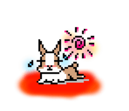 MOMO rabbit's daily life sticker #1088361