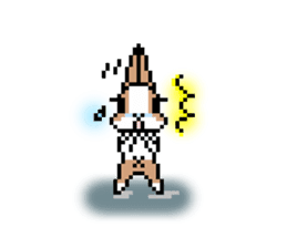 MOMO rabbit's daily life sticker #1088362