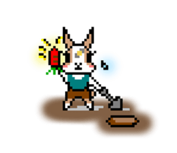 MOMO rabbit's daily life sticker #1088374