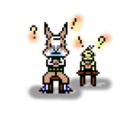 MOMO rabbit's daily life sticker #1088378