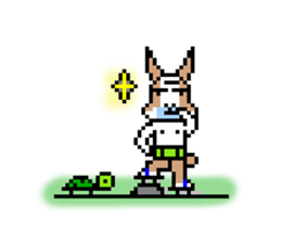 MOMO rabbit's daily life sticker #1088380