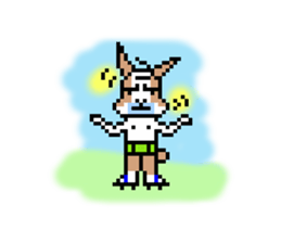 MOMO rabbit's daily life sticker #1088381