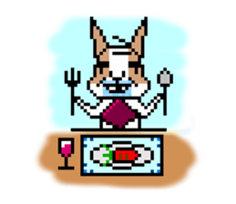 MOMO rabbit's daily life sticker #1088383