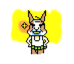 MOMO rabbit's daily life sticker #1088384