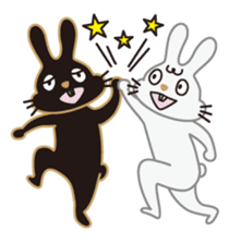Rabbit brother [Friends series] sticker #1088387