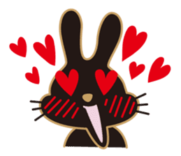 Rabbit brother [Friends series] sticker #1088393