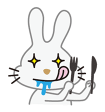 Rabbit brother [Friends series] sticker #1088398