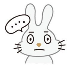 Rabbit brother [Friends series] sticker #1088399