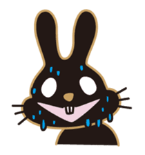 Rabbit brother [Friends series] sticker #1088400