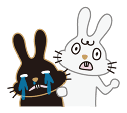 Rabbit brother [Friends series] sticker #1088407