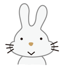 Rabbit brother [Friends series] sticker #1088411