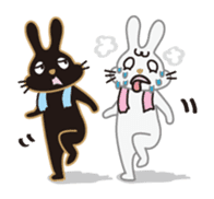 Rabbit brother [Friends series] sticker #1088416