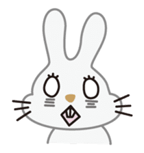Rabbit brother [Friends series] sticker #1088421