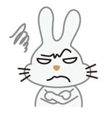 Rabbit brother [Friends series] sticker #1088423
