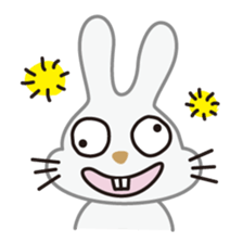 Rabbit brother [Friends series] sticker #1088425