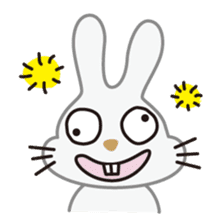 Rabbit brother [Friends series] sticker #1088425