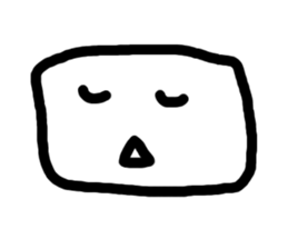 tofu?lime?squaresticker sticker #1088509