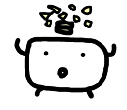 tofu?lime?squaresticker sticker #1088533