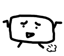 tofu?lime?squaresticker sticker #1088536
