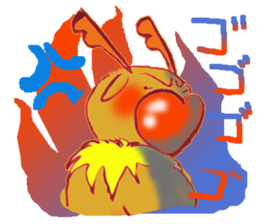 Rudo,TheHeart-shapeRedNosedReindeer sticker #1088837