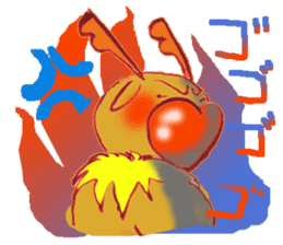 Rudo,TheHeart-shapeRedNosedReindeer sticker #1088837