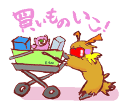 Rudo,TheHeart-shapeRedNosedReindeer sticker #1088842