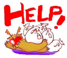 Rudo,TheHeart-shapeRedNosedReindeer sticker #1088848