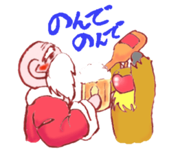 Rudo,TheHeart-shapeRedNosedReindeer sticker #1088853