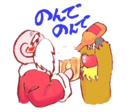 Rudo,TheHeart-shapeRedNosedReindeer sticker #1088853