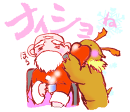 Rudo,TheHeart-shapeRedNosedReindeer sticker #1088854