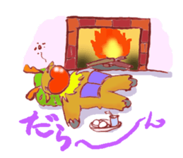 Rudo,TheHeart-shapeRedNosedReindeer sticker #1088859