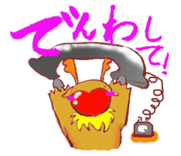 Rudo,TheHeart-shapeRedNosedReindeer sticker #1088863