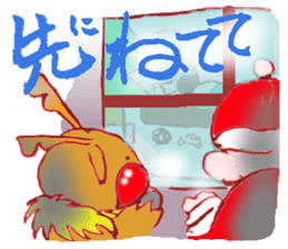 Rudo,TheHeart-shapeRedNosedReindeer sticker #1088865