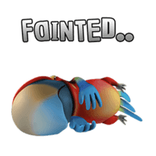 Zeezee, the funny parrot sticker #1088991