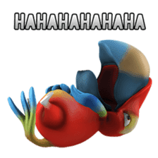 Zeezee, the funny parrot sticker #1089017