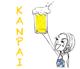 LA VIE EST BELLE sticker #1089129