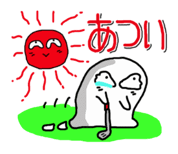 KAWAII MokoPunyu  golf diary sticker #1089631