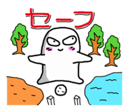 KAWAII MokoPunyu golf diary sticker #1089637