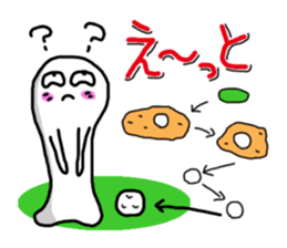 KAWAII MokoPunyu golf diary sticker #1089647