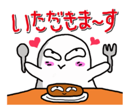 KAWAII MokoPunyu golf diary sticker #1089657