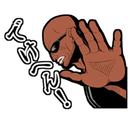 SUPER HERO KANSAI sticker #1089995