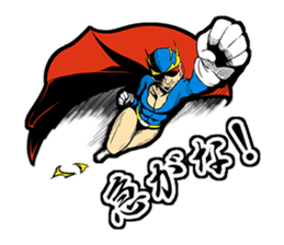 SUPER HERO KANSAI sticker #1090000